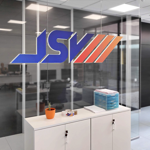 Rotulación interior de oficinas y letras corpóreas JSV - abc SOLAR